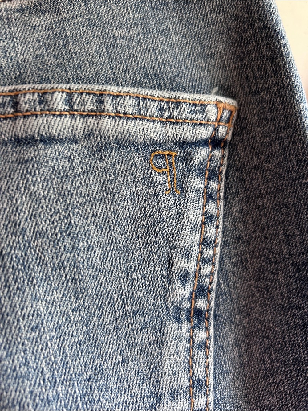 Pilcro Size 25P Wide Leg Jeans High Rise Flap Pockets Stretch NWOT - Picture 3 of 15